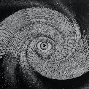 AAA-MIN-12 _ Amas Galactique de l'Œil - Galaxie spirale n°1