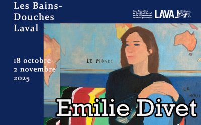 Emilie Divet aux Bains douches (Laval) du 18/10 au 02/11