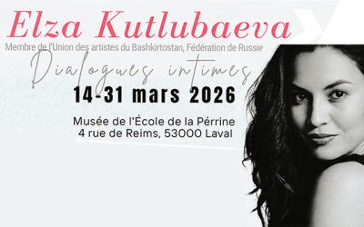 Elza Kutlubaeva du 14 au 31 mars à la Perrine (Laval)