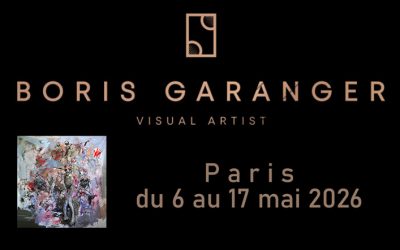 Boris Garanger à Paris, galerie 20 rue de Thorigny, du 6 au 17 mai 2026.