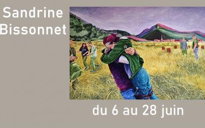 Sandrine Bissonnet expose ses oeuvres du 6 au 28 juin 2026.