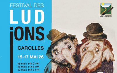 Gilles Guerrier expose son travail de sculpture au Festival des Ludions à  Carolles (50) du 15 au 17 mai 2026