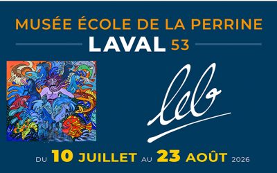 LEB, peintures et sculptures au Musée Ecole de la Perrine (Laval 53) du 10 juillet eu 23 août 2026